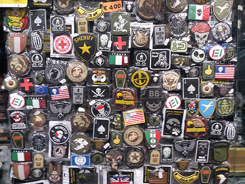 patch  Feligat Import Viterbo - Articoli Militari Abbigliamento  Alternativo Rock Dark Marina Aereonautica Marina